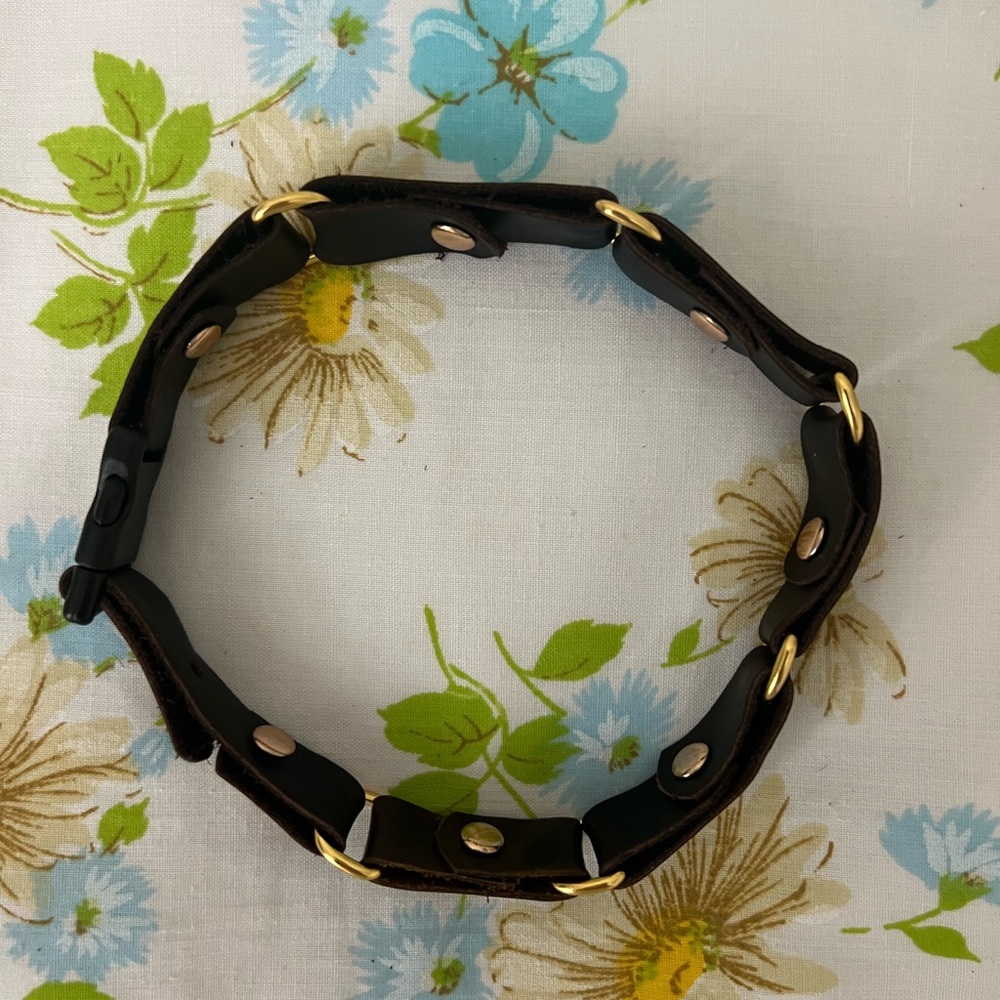 Handmade Genuine Leather Dog Collar 🐶